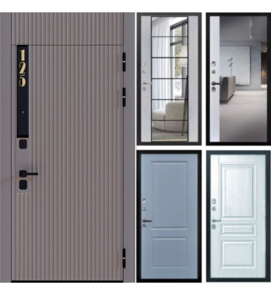 Входная дверь Дверной Континент серия Дизайн ДК-21
